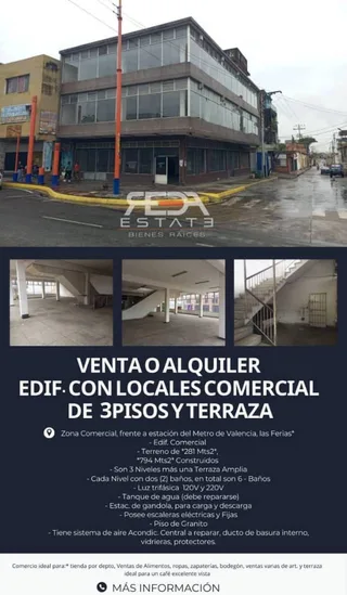 Local en Zona Comercial, frente a estación del Metro de Valencia, Lara