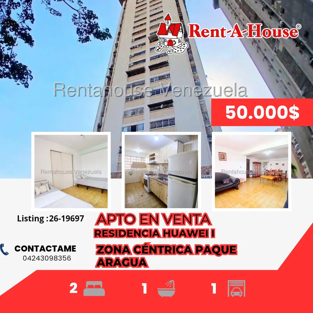 Apartamento en Venta en Maracay — 2 hab 80m² — USD 50,000