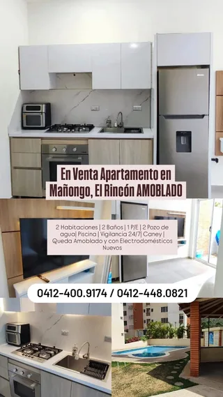 Apartamento en Mañongo, Res. Doral Country, El Rincón