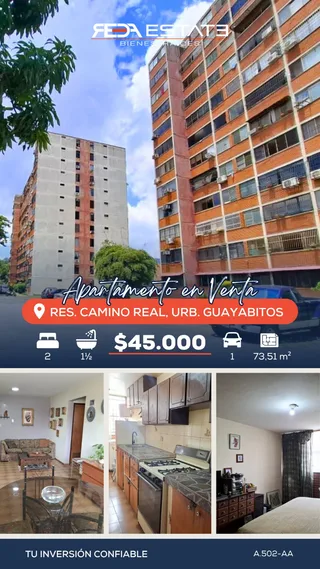 Apartamento en Urb. Guayabitos