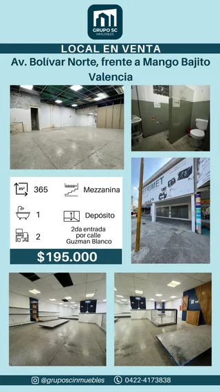 Local en Av. Bolivar Norte – Valencia