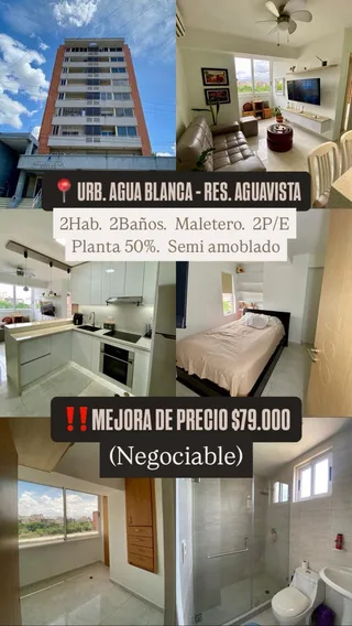 Apartamento en Urb. Agua Blanca