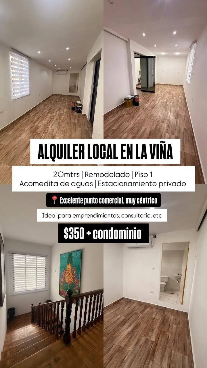 Local en Alquiler en La Viña - Valencia 20m² — USD 350