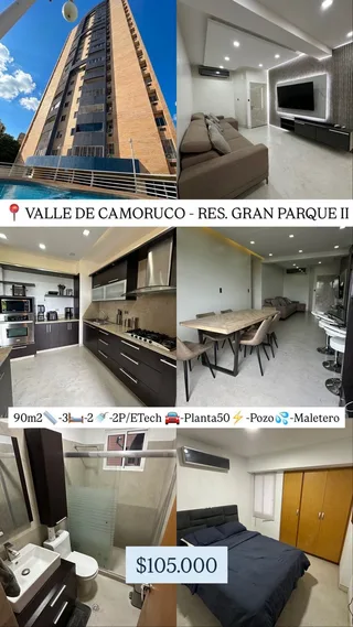 Apartamento en Valle de Camoruco