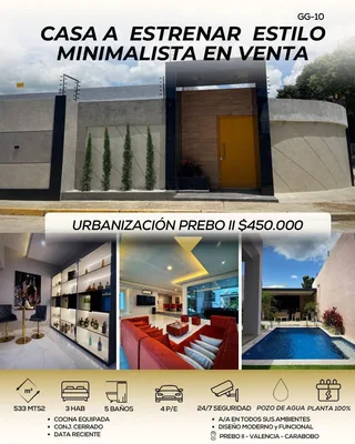 Casa en Urbanización Prebo II, Valencia, Estado Carabobo