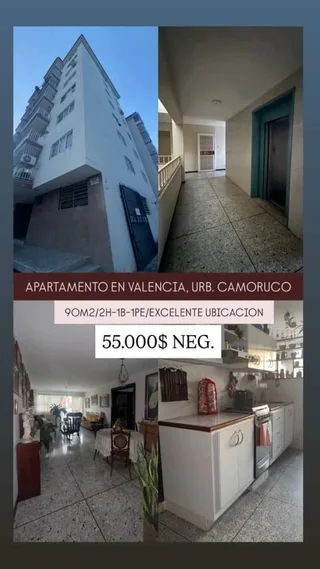 Apartamento en Urb. Camoruco