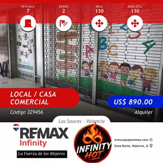 Local en Avenida Bolívar Norte, Los Sauces - Valencia