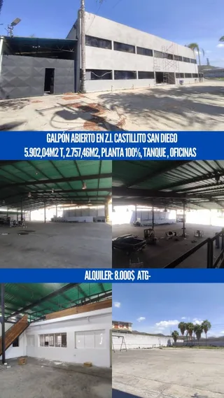Galpón en Castillito San Diego