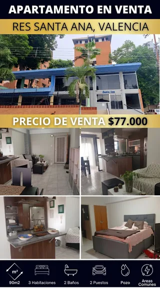 Apartamento en Urb Agua Blanca