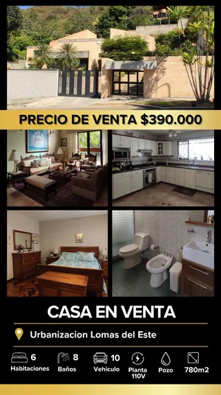 Casa en Lomas del Este