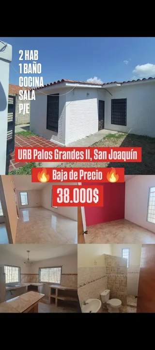 Casa en Urb Palos Grandes II, San Joaquín