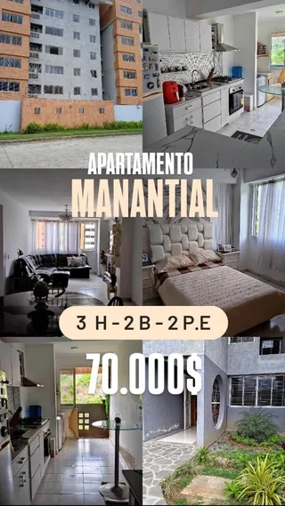Apartamento en Altos de Manantial