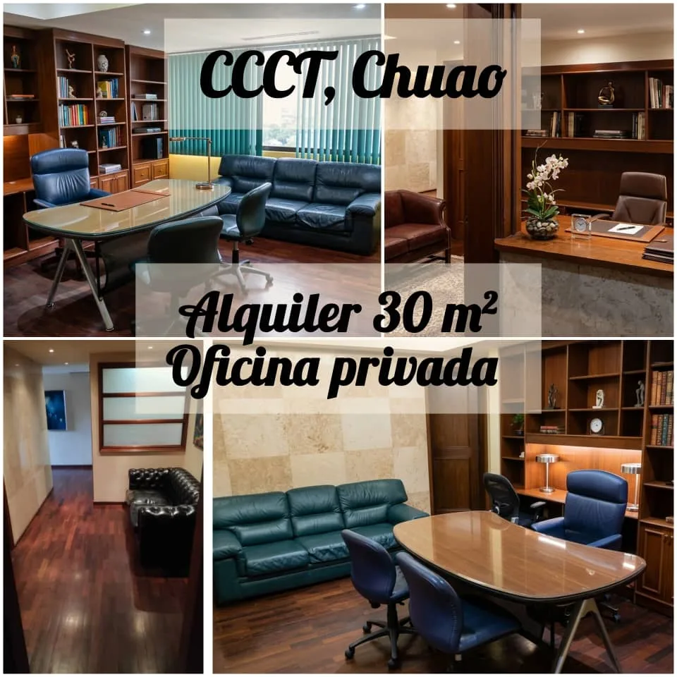 Oficina en Alquiler en CCCT 30m² — USD 450