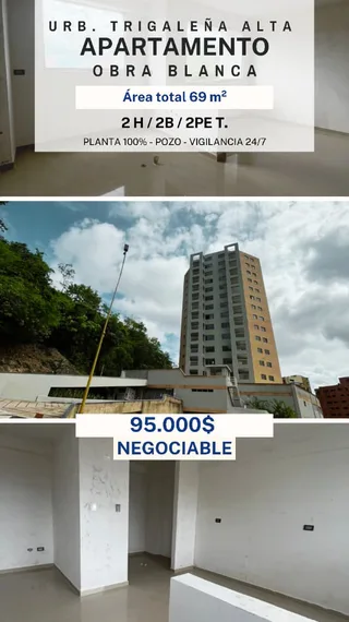 Apartamento en La Trigaleña Alta