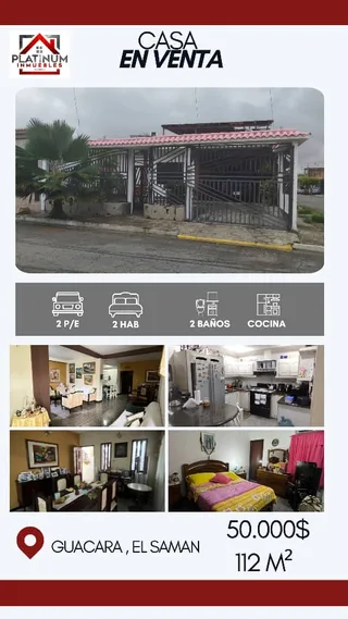 Casa en Urbanización el Saman, Guacara