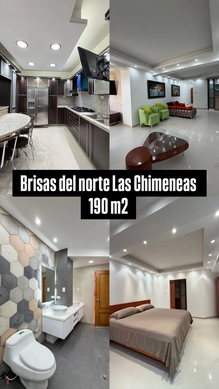 Apartamento en Venta en Brisas del Norte - Las Chimeneas — 5 hab 190m² — USD 170,000
