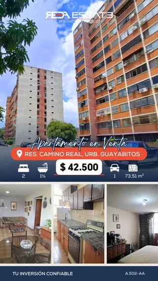 Apartamento en Camino Real, Urb. Guayabitos