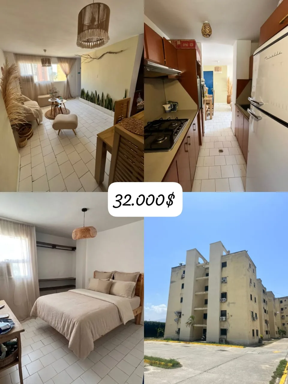 Apartamento en Venta en Res Copoazú . Paraparal — 3 hab 65m² — USD 32,000