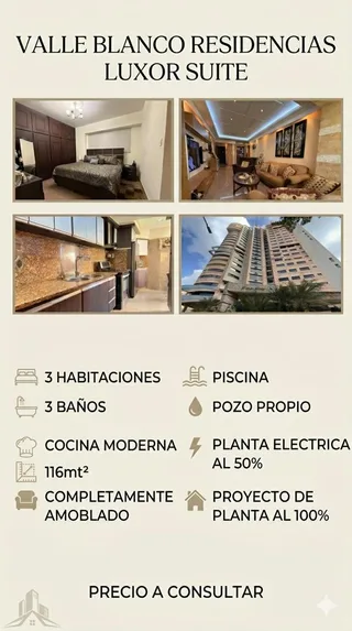 Apartamento en Valle Blanco Residencias