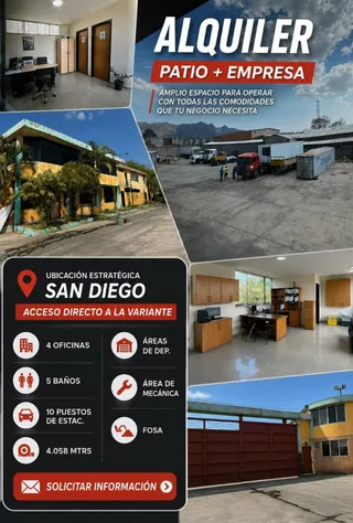 Galpón en SAN DIEGO