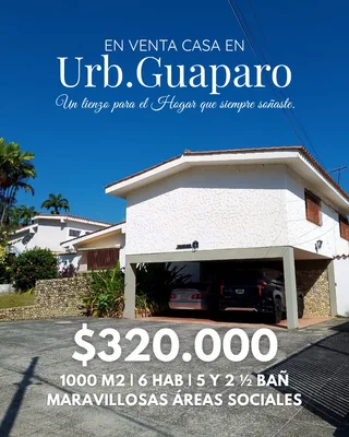 Casa en Urbanización Guaparo, Valencia