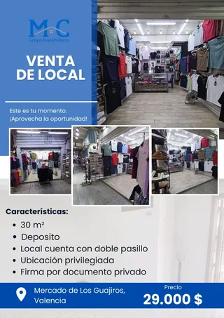 Local en Los Guajiros, Valencia