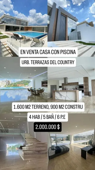 Casa en Terrazas del Country, Valencia