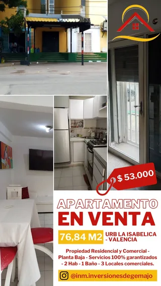 Apartamento en URB LA ISABELICA - VALENCIA