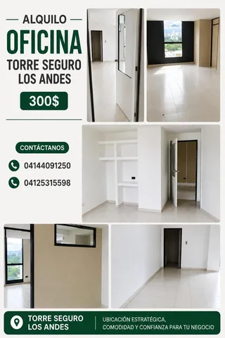 Oficina en Torre Seguro, Los Andes