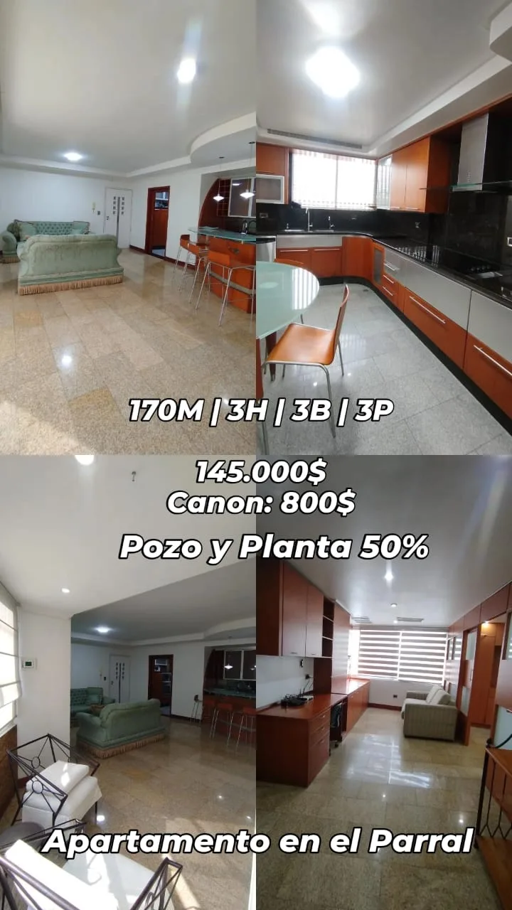 Apartamento en Venta en El Parral — 3 hab 170m² — USD 145,000