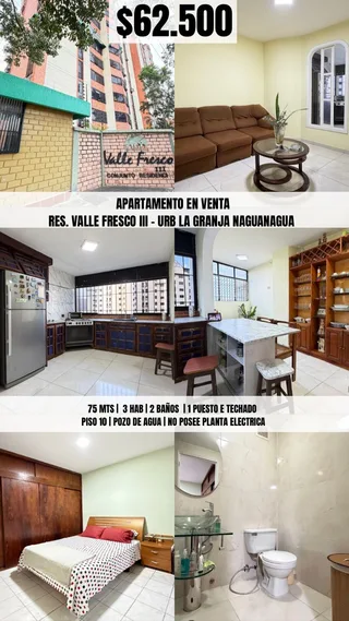 Apartamento en Valle Fresco III, Naguanagua