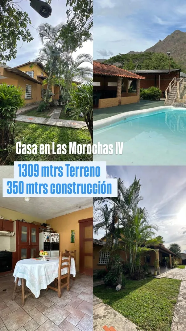 Casa en Venta en Las Morochas — 5 hab 1309m² — USD 280,000