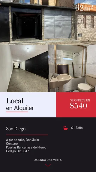 Local en La Esmeralda, San Diego