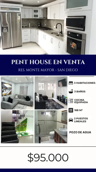 Penthouse en Res. Monte Mayor, San Diego
