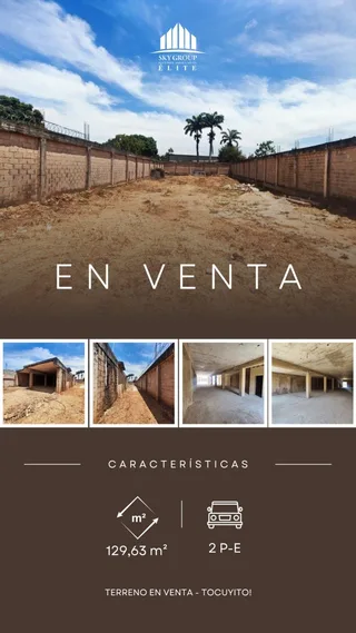 Terreno en Urb. La Pocaterra, Tocuyito