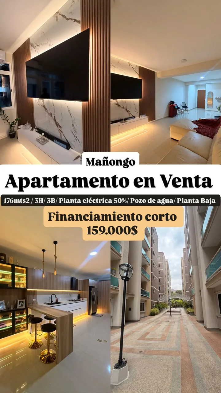 Apartamento en Venta en Residencias Titanium Suites, Mañongo — 3 hab 176m² — USD 159,000