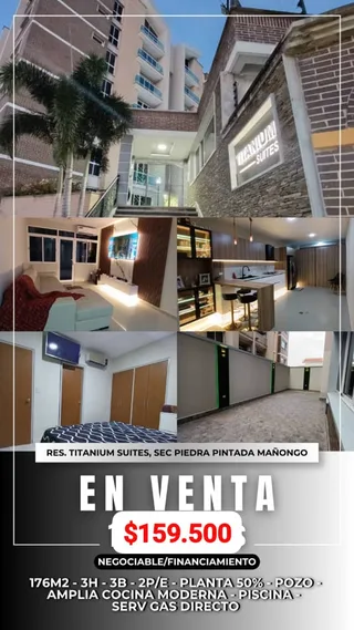 Apartamento en Titanium Suites, Sector Piedra Pintada, Mañongo, Naguanagua