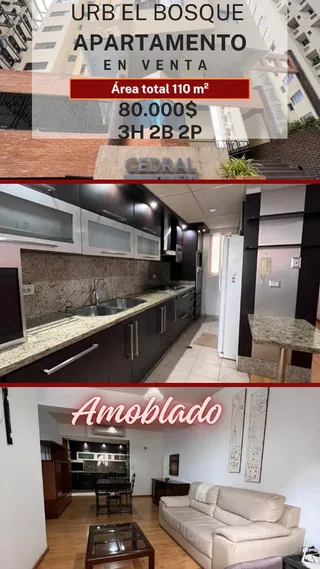 Apartamento en El Bosque