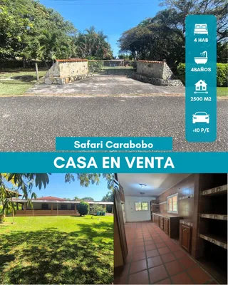 Casa en Safari Carabobo Sector Casa miel
