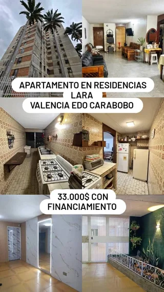 Apartamento en Residencias Lara, Valencia Edo Carabobo