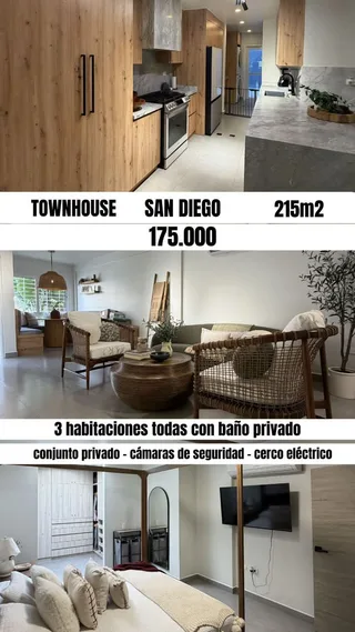 Townhouse en La Esmeralda San Diego