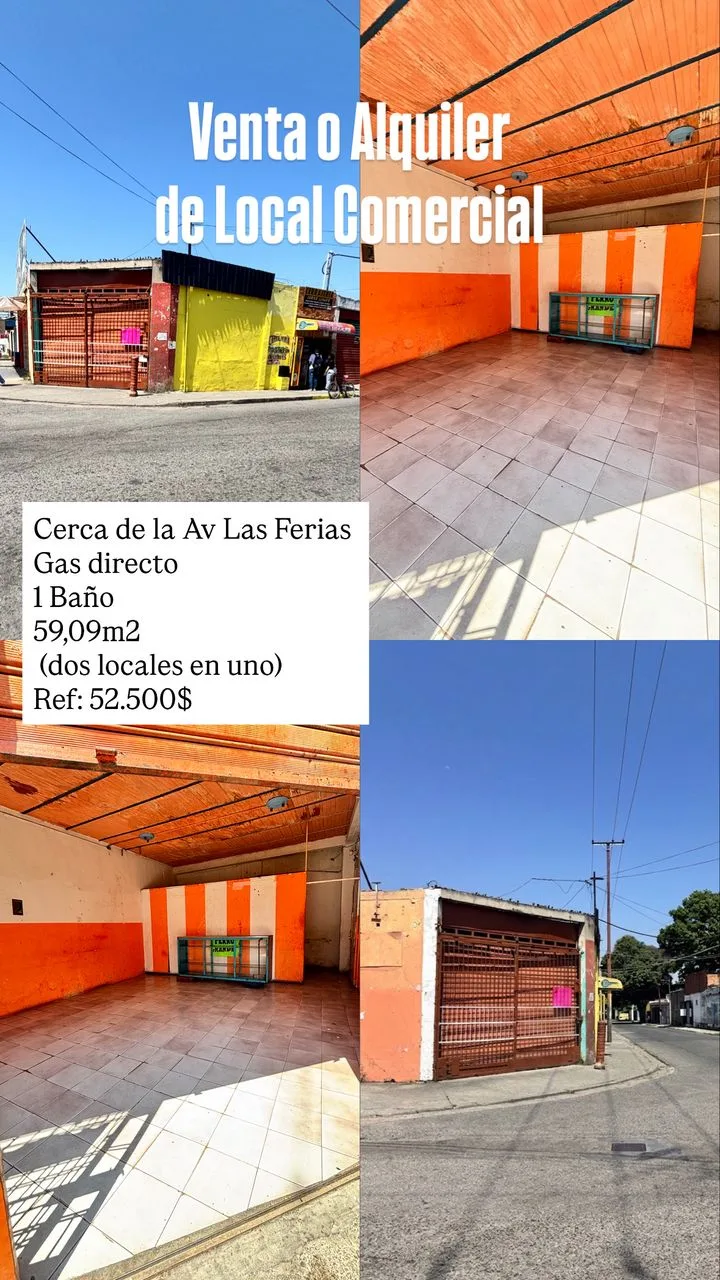 Local en Venta en Av las ferias 59m² — USD 52,500