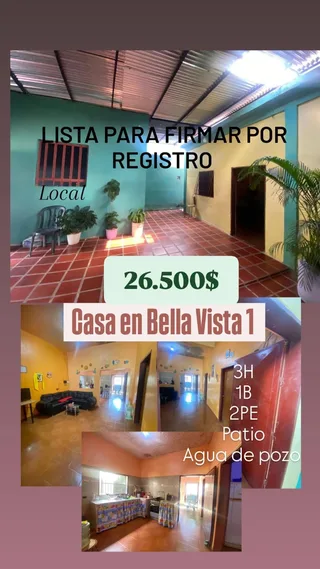 Casa en Bella Vista 1