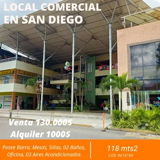 Local en CC Brisas del Valle Sector El Remanso San Diego