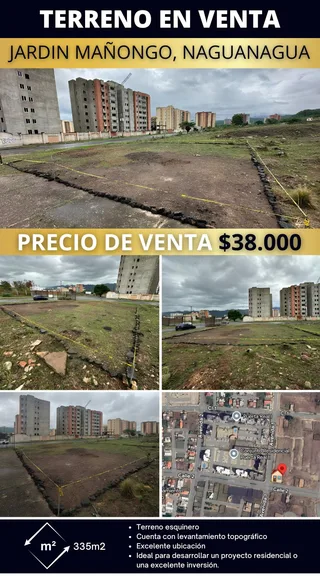 Terreno en Jardín Mañongo, Naguanagua