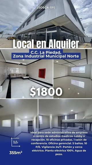 Local en Zona Industrial Municipal Norte