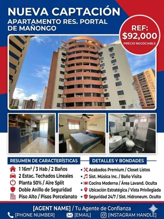 Apartamento en Portal de Mañongo