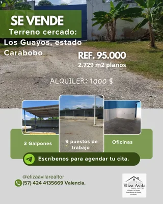 Terreno en Los Guayos