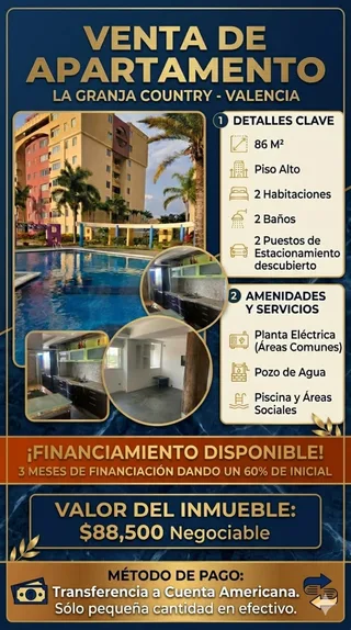 Apartamento en La Granja Country - Naguanagua