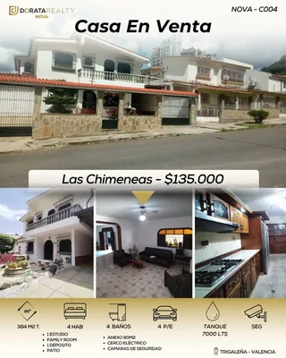 Casa en Urb. Las Chimeneas